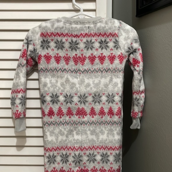 Toddler Winter Fleece Onesie Footless Pajamas - Picture 5 of 9